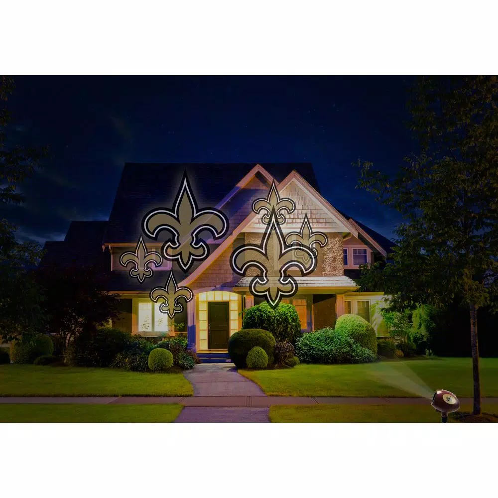 Unbranded NFL New Orleans Saints Team Pride Light LED Projector