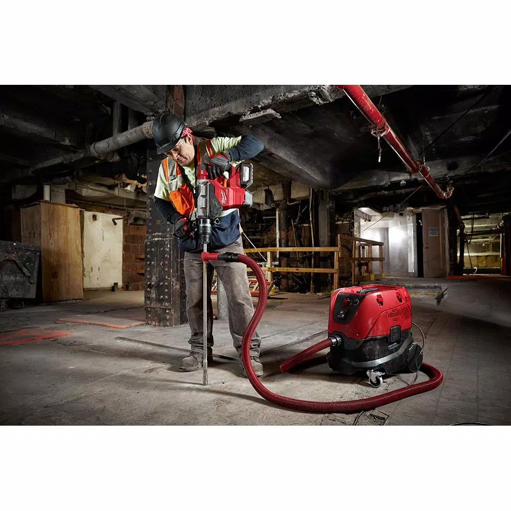 Milwaukee M18 FUEL SDS-MAX Rotary Hammer Kit with TWO 12.0 Ah Batteries & ONE-KEY