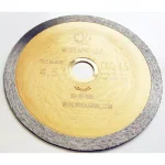 Whirlwind USA 4-1/2 in. Continuous Rim Diamond Saw Blade for Wet Tile, Porcelain, and Glass Cutting thumbnail 2
