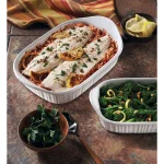 Corningware French White 2-Piece Ceramic Bakeware Set, Rectangle thumbnail 5