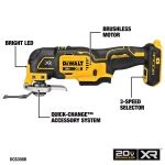 DEWALT 20V MAX Cordless 8-Tool Combo Kit with (2) 2.0 Ah Batteries & Charger thumbnail 13
