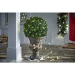 Home Accents Holiday 26 ft. 100-Light White LED Battery-Operated String Lights with Timer, 8 Functions thumbnail 7