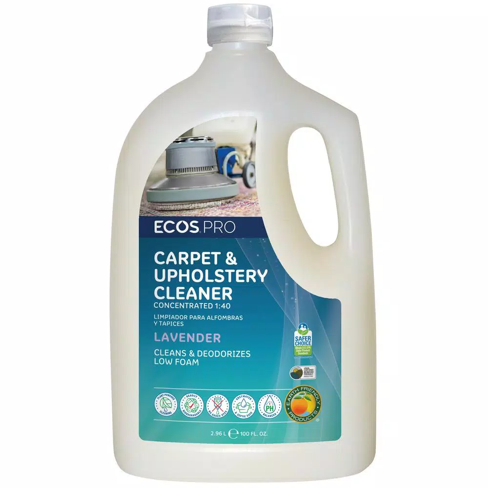 ECOS Pro Lavender Carpet and Upholstery Cleaner Concentrate, 100 oz.