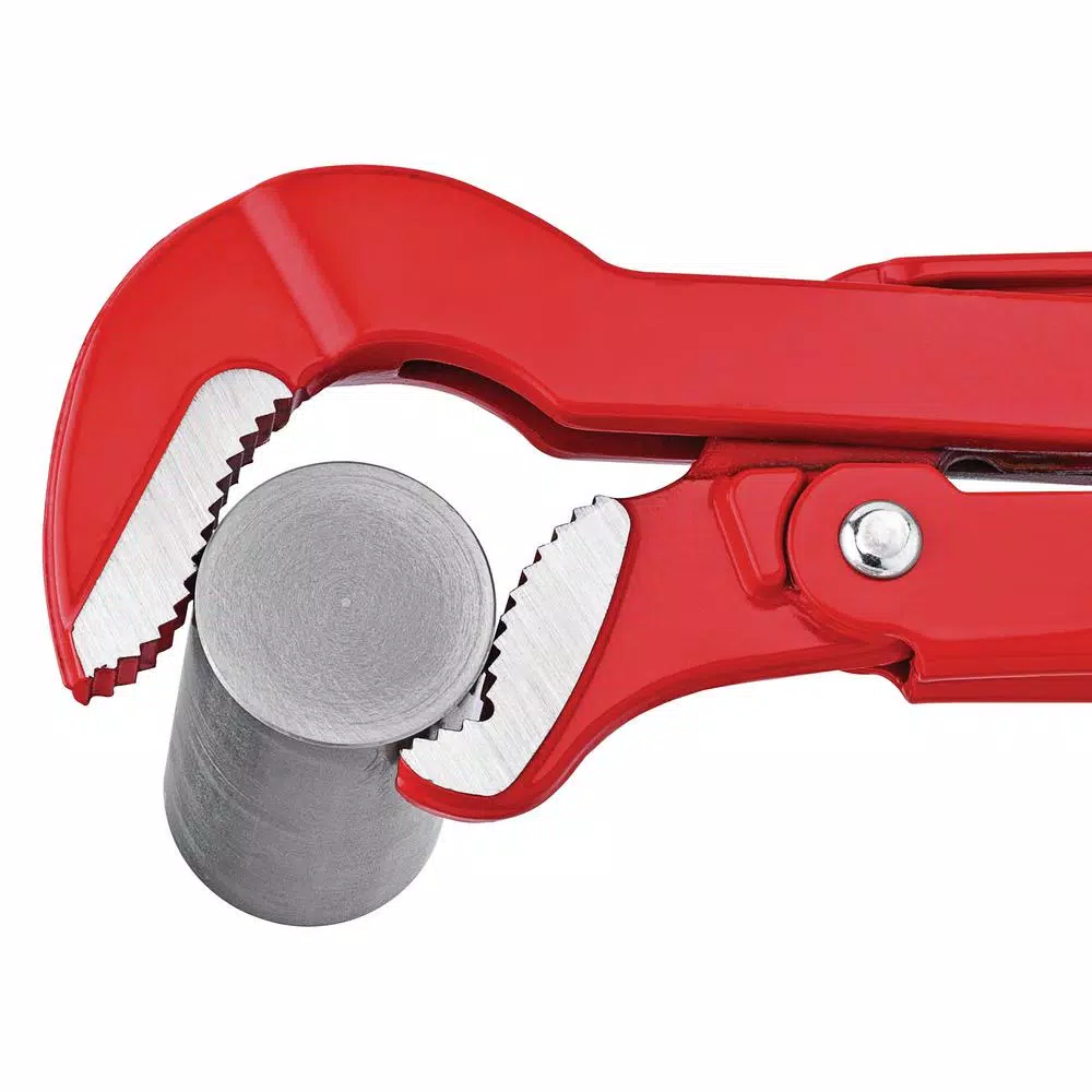 KNIPEX 17 in. Swedish Pipe Wrench with S-Shape Jaw