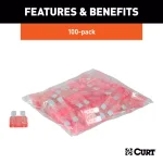 CURT 10-Amp ATC Universal Fuses, 100-Pack thumbnail 4