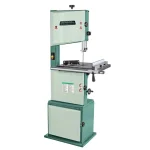 General International 14 in. 2-Speed Wood Cutting Band Saw, 9.5 Amp, 1 HP with Steel Stand thumbnail 1