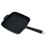 MasterPan Sectional Series 11 in. Cast Aluminum Nonstick Grill Pan, Black thumbnail 1
