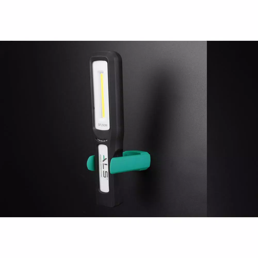 Advanced Lighting Systems 500 Lumens LED Work Light with Magnetic Rotating Stand and Hanging Hook