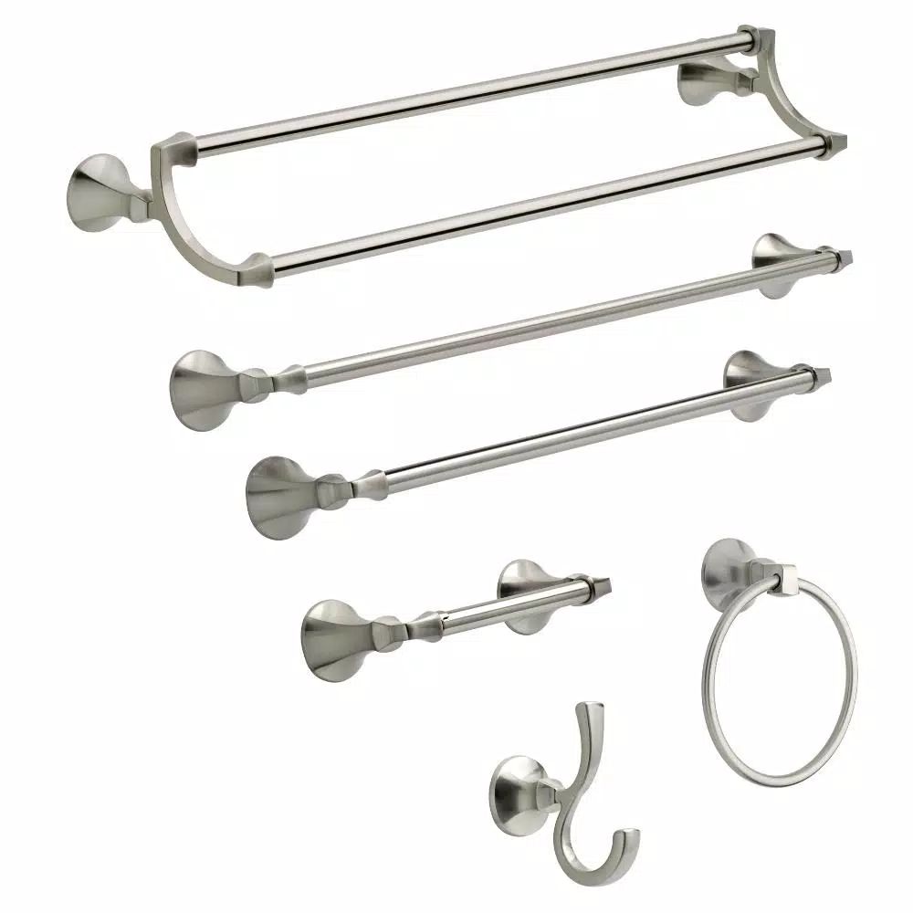 Delta Mandara Brushed Nickel Towel Ring
