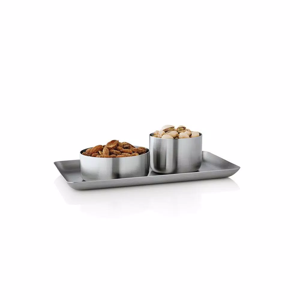 blomus BASIC Matte Stainless Steel 1-Piece Serving Tray
