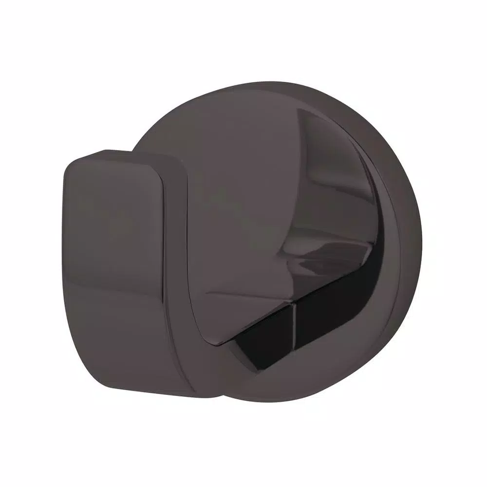 Speakman Vector Deep Robe Hook in Matte Black by Roger Thomas