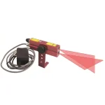 Johnson Industrial Red Cross-Line Laser Level, 110V AC, 100 ft. Range thumbnail 1