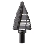 Milwaukee #12 Step Drill Bit, 7/8 in. to 1-3/8 in., Black Oxide thumbnail 1