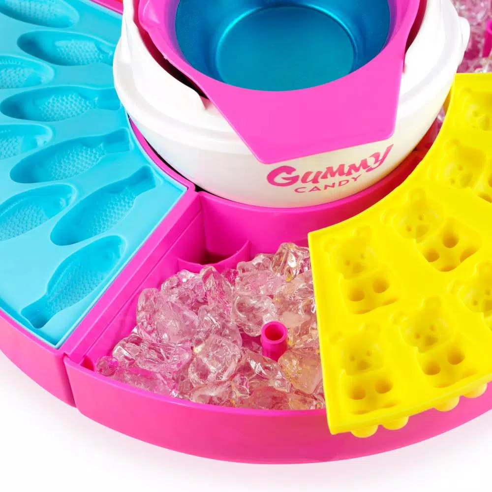 Nostalgia GCM600 Electric Giant Gummy Candy Maker with 5 Molds