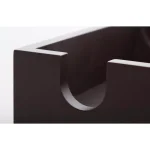 Kiera Grace Kieragrace Ellington Espresso Wall Mounted Wine Rack & Glass Holder thumbnail 5