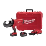Milwaukee M18 FORCE LOGIC 750 MCM Cordless Hydraulic Crimper Kit with (2) Batteries and Charger thumbnail 1