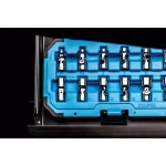 Capri Tools 1/4 in. Drive Metric Universal Socket Set, 12-Piece thumbnail 4