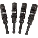 DEWALT 4-Piece Magnetic Pivoting Nut Driver Set for Impact Drivers thumbnail 3