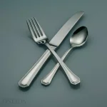 Oneida Lido 18/10 Stainless Steel Teaspoons, European Size (Set of 12) thumbnail 2