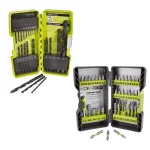 RYOBI 61-Piece Drill Bit and Impact Rated Driving Bit Set thumbnail 1