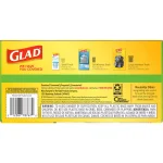 Glad ForceFlex 13 Gallon Tall Kitchen Trash Bags with Clorox Antimicrobial Protection, Clean Citrus, 40-Count thumbnail 12
