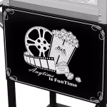 Funtime Palace Popper 8 oz. Bar Style Popcorn Machine with Cart thumbnail 6