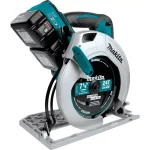 Makita 36V (18V x2) 7-1/4 in. Cordless Circular Saw Kit with 2 5.0 Ah Batteries and Charger thumbnail 7