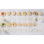 Hutzler 23-Piece Easy Action Cookie Press and Food Decorator Set thumbnail 5
