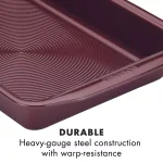 Circulon Nonstick Bakeware Cookie Pan, 10-Inch x 15-Inch, Merlot thumbnail 5