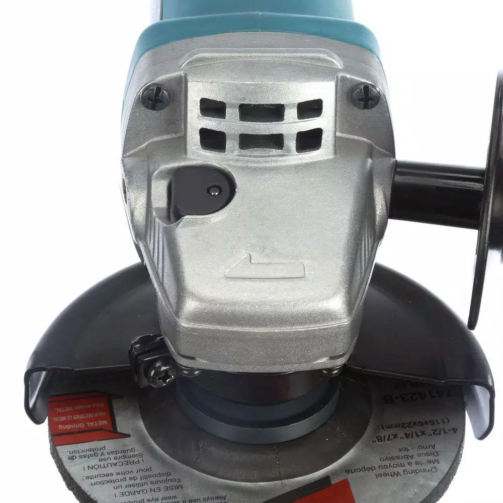 Makita 4-1/2 in. Angle Grinder, 7.5 Amp, 11,000 RPM with Paddle Switch
