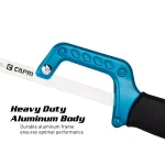 Capri Tools 12 in. Mini Hacksaw with Ergonomic Soft Handle and Bi-Metal Blade thumbnail 2