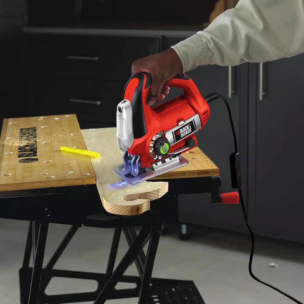 BLACK+DECKER JS670V LineFinder Orbital Jigsaw with SmartSelect Technology