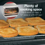 Hamilton Beach Sure-Crisp 1440W 6-Slice Air Fryer Toaster Oven, Stainless Steel thumbnail 5