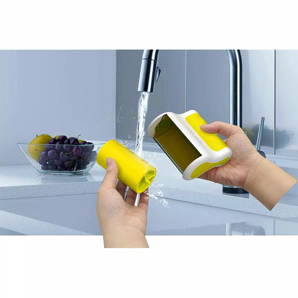 Cyber Clean RollCare Jumbo Washable Reusable Lint Roller with Silver Ion Coating