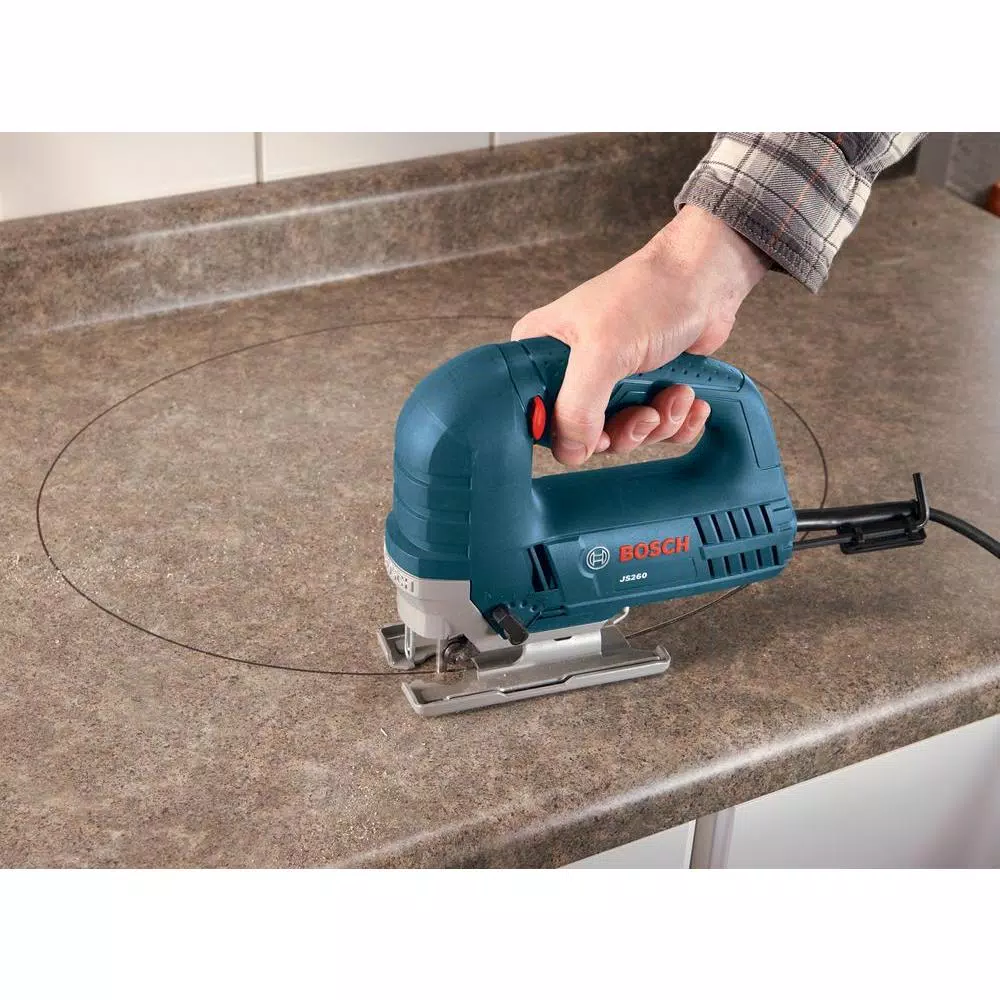 Bosch 6 Amp Corded Variable Speed Top-Handle Jig Saw Kit with Carrying Case