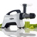 Omega NC1000 Nutrition Center Horizontal Slow Masticating Juicer, Silver thumbnail 4