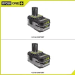 Ryobi 18V ONE+ LITHIUM+ HP High Capacity 4.0 Ah Lithium-Ion Battery 2-Pack thumbnail 2