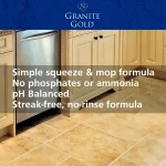 Granite Gold Squeeze and Mop Floor Cleaner, 32 oz. - For Natural Stone, Marble, and Tile thumbnail 5