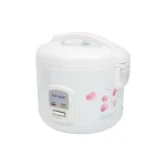 Tayama Cool Touch TRC-08 8-Cup White Rice Cooker with Steamer and Non-Stick Inner Pot thumbnail 2