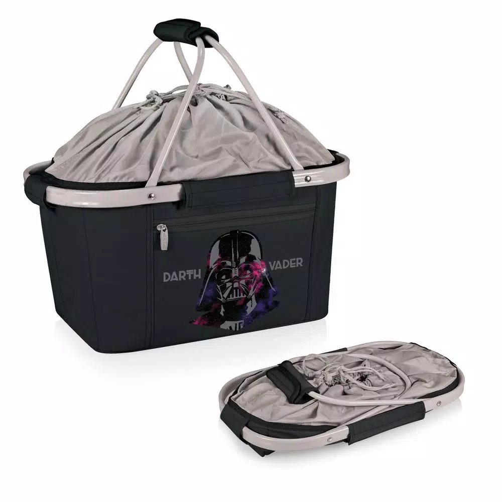 ONIVA Darth Vader Metro Basket Collapsible Tote Cooler, 28 oz., Black