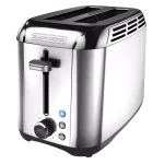 BLACK+DECKER Rapid Toast 2-Slice Stainless Steel Wide Slot Toaster, 1200W thumbnail 8
