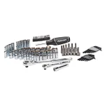 Husky 92-Piece Mechanics Tool Set with 1/4 in. and 3/8 in. Drive Ratchets and Sockets thumbnail 2