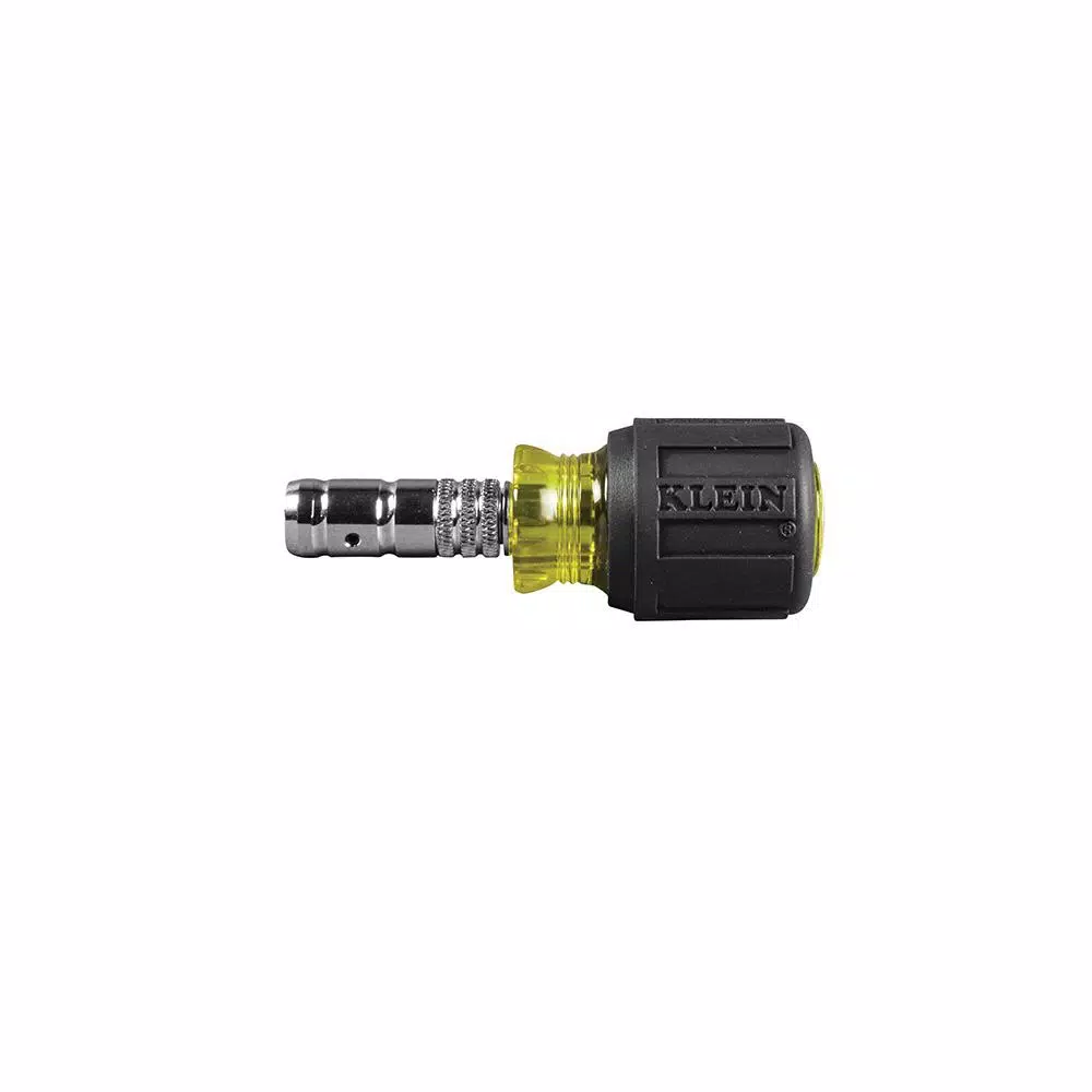 Klein Tools 2-in-1 1.5 in. Hex Head Slide Driver Nut Driver, 1/4 in. and 5/16 in.