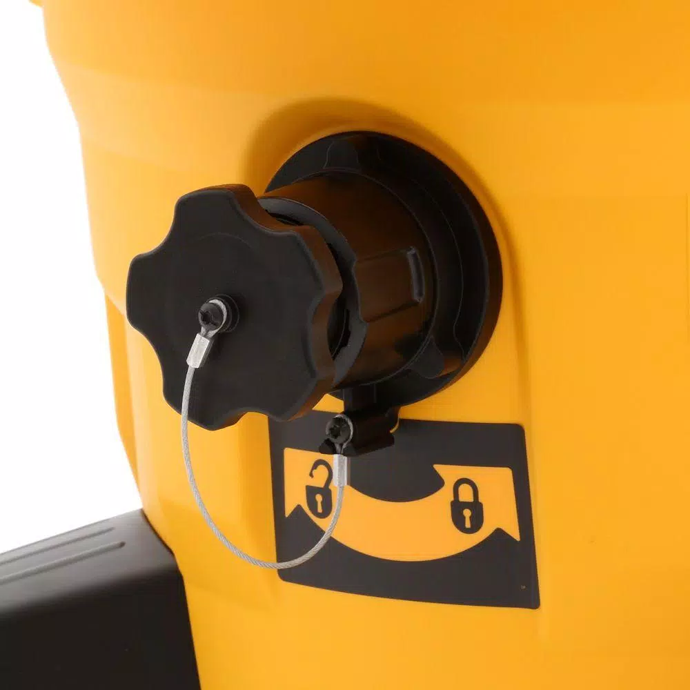 DEWALT 10 Gallon Dust Extractor with Automatic Filter Clean, 15 Amp, 140 CFM