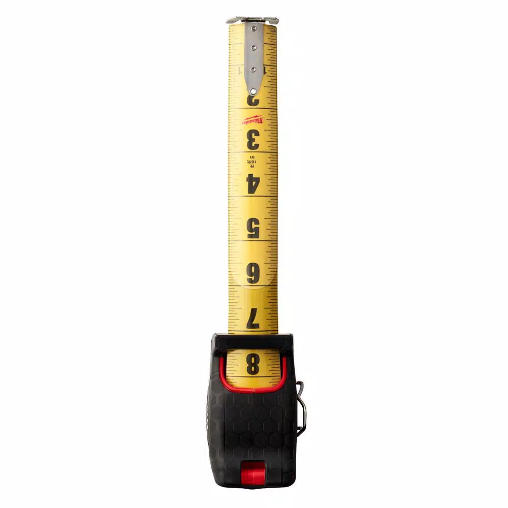 Milwaukee Gen II STUD Tape Measure, 16 ft. with 17 ft. Reach, EXO360 Blade Technology