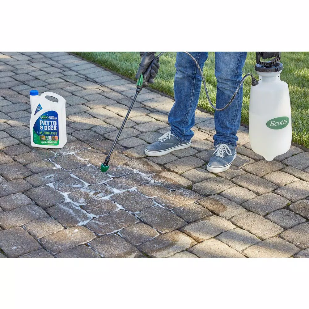 Scotts Outdoor Cleaner Patio and Deck with ZeroScrub Technology, 1 Gal.