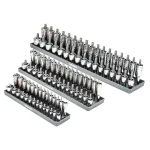Husky 6-Piece SAE and Metric Socket Rack Set for 1/4 in., 3/8 in., and 1/2 in. Drives thumbnail 9