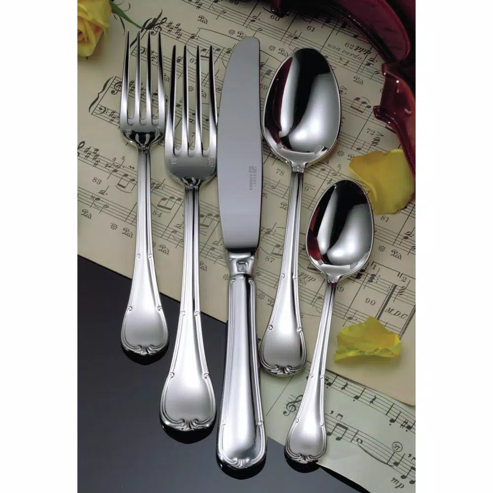 Oneida Donizetti 18/10 Stainless Steel Coffee Spoons, Set of 12