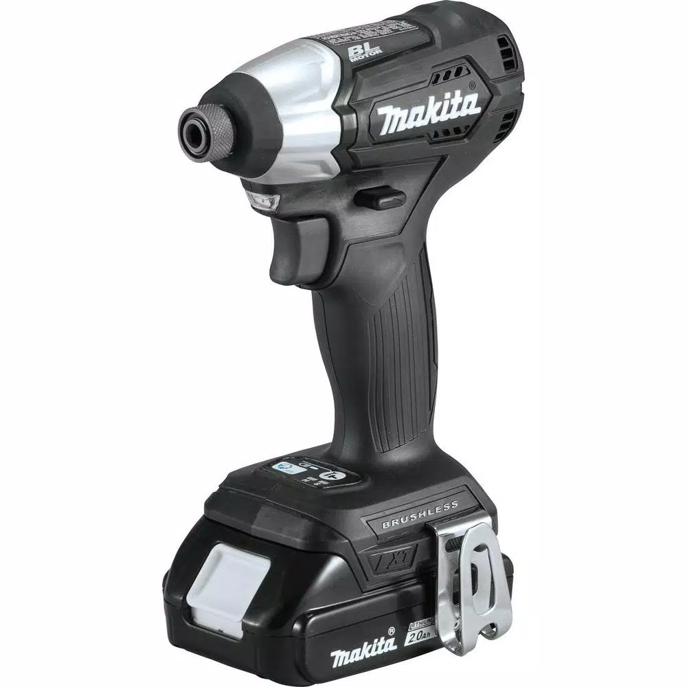 Makita 18V LXT Sub-Compact Brushless Impact Driver Kit with 2.0Ah Battery, Charger & 15pk ImpactXPS Bits