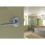Copper Creek Zane Contemporary Polished Stainless Steel Passage Door Lever thumbnail 5